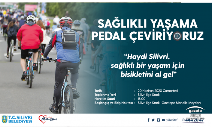 SİLİVRİ BELEDİYESİ BİSİKLET TURU DÜZENLİYOR