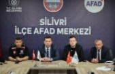 Başkan Balcıoğlu ve Kaymakam Toğan depremin ardından durum değerlendirmesinde bulundu