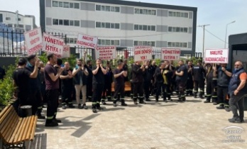 Şafak Elektrik İşçilerinden Mobbing Eylemi