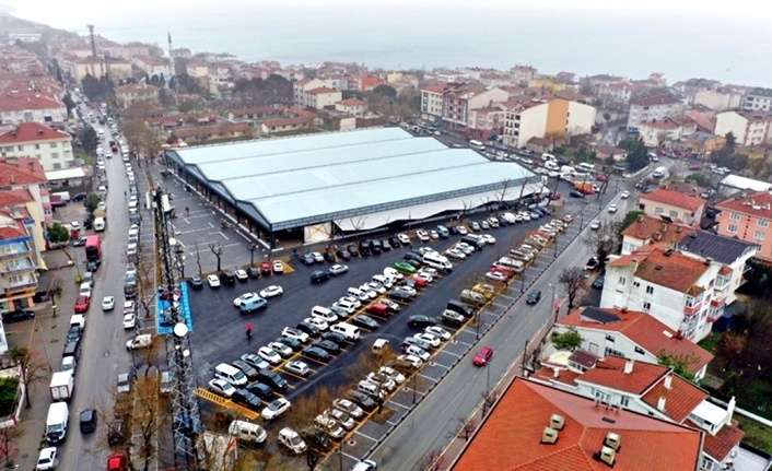 SELİMPAŞA ÇEVRE DOSTU KAPALI PAZAR YERİNE KAVUŞUYOR